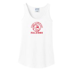 Alternative view of Ferry Elementary Ladies Ladies Core Cotton Tank Top