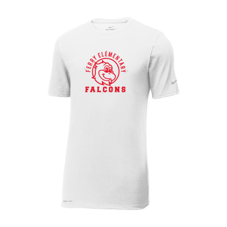 Ferry Elementary Nike Dri-FIT Cotton/Poly Tee - Image 3
