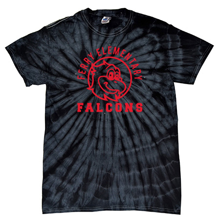 Ferry Elementary Youth Youth Spider Tie Dye T-Shirt - Image 9