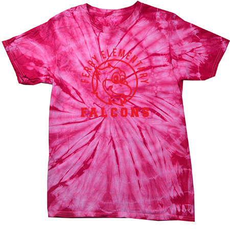 Ferry Elementary Youth Youth Spider Tie Dye T-Shirt - Image 5