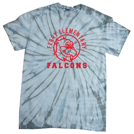 Ferry Elementary Youth Youth Spider Tie Dye T-Shirt - Image 7