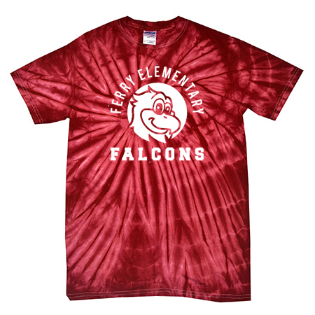 Ferry Elementary Youth Youth Spider Tie Dye T-Shirt - Image 8