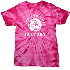 Alternative view of Ferry Elementary Youth Youth Spider Tie Dye T-Shirt