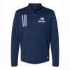 FHN Trails Adult Adidas 3-Stripes Double Knit Quarter-Zip Pullover