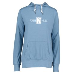 FHN Trails Ladies Ladies Light Funnel Neck Hoodie