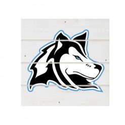 Alternative view of FHN Trails White Wood Pallet Coaster  Set of 1  no holder