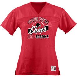 GP Red Barons Ladies Junior Fit Replica Football Tee