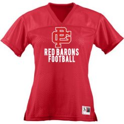 Alternative view of GP Red Barons Ladies Junior Fit Replica Football Tee