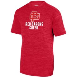 Alternative view of GP Red Barons Youth YOUTH SHADOW TONAL HEATHER TRAINING TEE