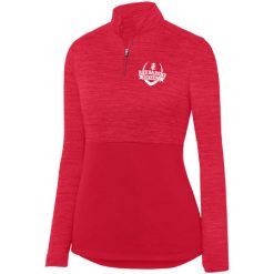 GP Red Barons Ladies Shadow Tonal Heather ¼ Zip Pullover