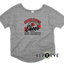 GP Red Barons Ladies Triblend Flowy Tee