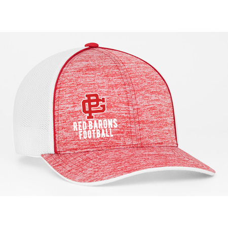 GP Red Barons Fitted Heather Trucker Mesh - Image 9