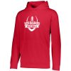 GP Red Barons Youth YOUTH WICKING FLEECE HOODIE