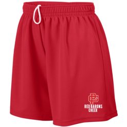 Alternative view of GP Red Barons Ladies Ladies Wicking Mesh Shorts