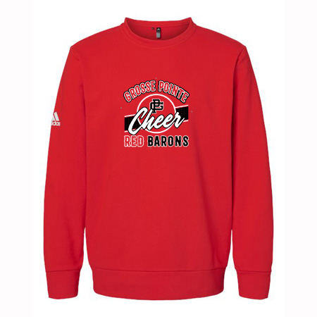 GP Red Barons Adidas Fleece Crewneck Sweatshirt - Image 5