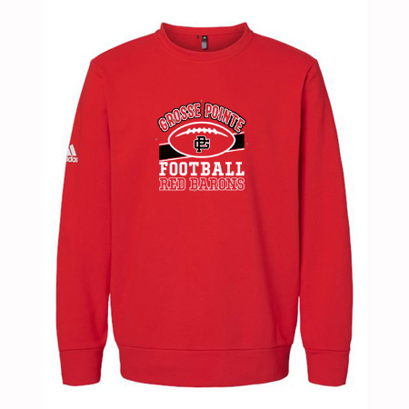 GP Red Barons Adidas Fleece Crewneck Sweatshirt - Image 2