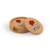 GP Red Barons Circular Cork Coaster Set of 4 with holder