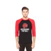 GP Red Barons Unisex 3/4 Sleeve Baseball Tee