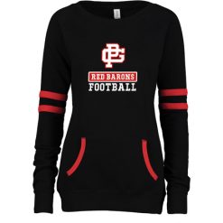 GP Red Barons Ladies Varsity Fleece Crew Neck Pullover