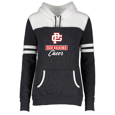 GP Red Barons Ladies Varsity Fleece Pullover Hood - Image 21