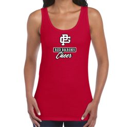 Alternative view of GP Red Barons Ladies Soft Style Tank Top