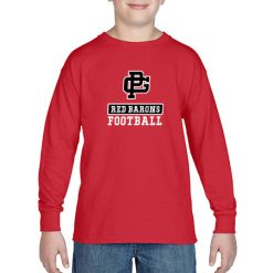 Alternative view of GP Red Barons Youth Heavy Cotton™ Youth Long Sleeve T-Shirt