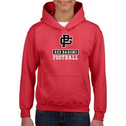 Alternative view of GP Red Barons Youth Heavy Blend™ Youth Hooded Sweatshirt