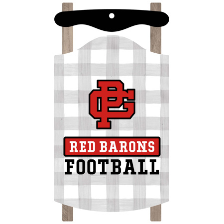 GP Red Barons Sled Ornament - Image 5