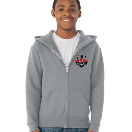 GP Red Barons Youth Youth Full Zip Hoodie - Image 15