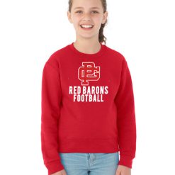 Alternative view of GP Red Barons Youth Youth Crew Sweatshirt