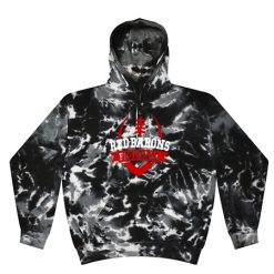 GP Red Barons Youth Youth Tie Dye Fleece Pullover