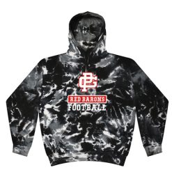 Alternative view of GP Red Barons Youth Youth Tie Dye Fleece Pullover