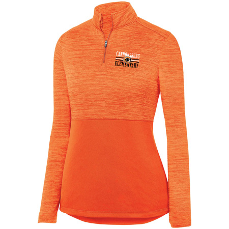 Cannonsburg Ladies Shadow Tonal Heather ¼ Zip Pullover - Image 2