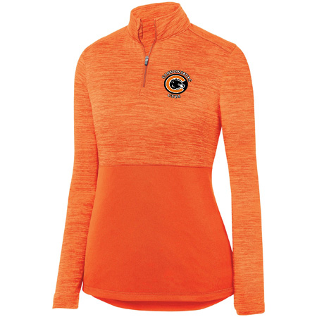 Cannonsburg Ladies Shadow Tonal Heather ¼ Zip Pullover