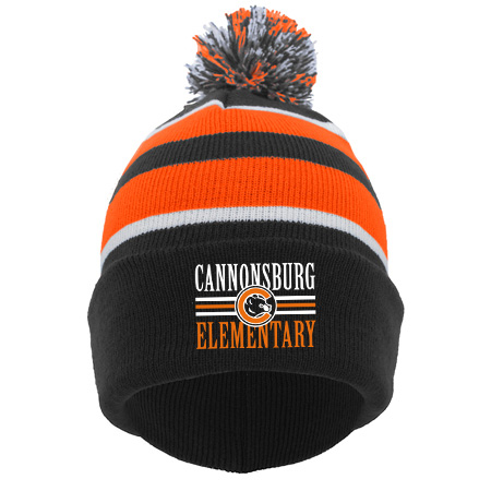 Cannonsburg KNIT FOLD OVER POM-POM BEANIE - Image 4