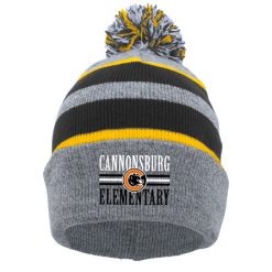 Cannonsburg KNIT FOLD OVER POM-POM BEANIE