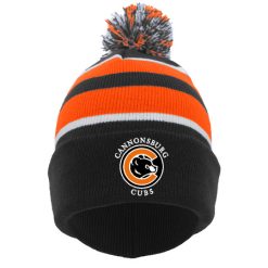 Alternative view of Cannonsburg KNIT FOLD OVER POM-POM BEANIE