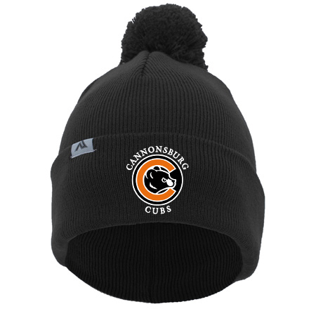 Cannonsburg KNIT FOLD OVER POM-POM BEANIE - Image 12