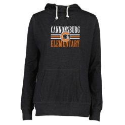 Alternative view of Cannonsburg Ladies Ladies Light Funnel Neck Hoodie