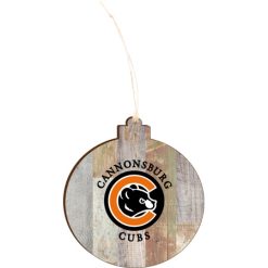 Cannonsburg Light 4.18 X 3.86 Faux Wood Ornament