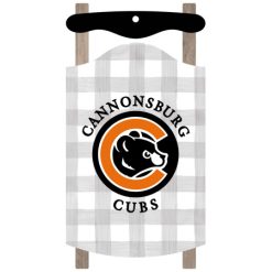 Cannonsburg Sled Ornament
