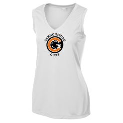 Alternative view of Cannonsburg Ladies Ladies Sleeveless PosiCharge® Competitor™ V-Neck Tee