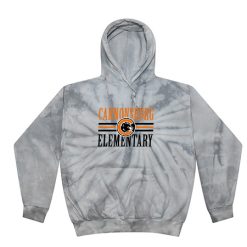 Alternative view of Cannonsburg Youth Youth Tie Dye Fleece Pullover