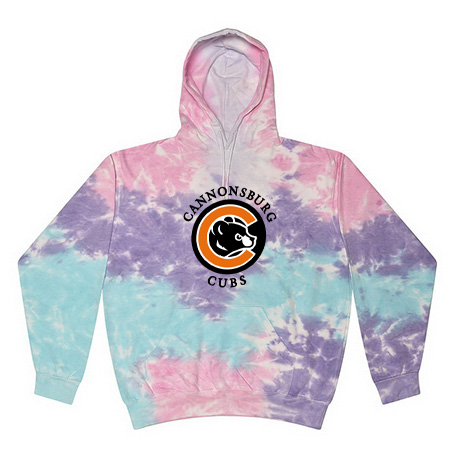 Cannonsburg Youth Youth Tie Dye Fleece Pullover - Image 5
