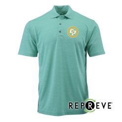 CP Band Adult Dakota Striated Heather Polo - Repreve®