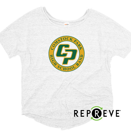 CP Band Ladies Triblend Flowy Tee - Image 4