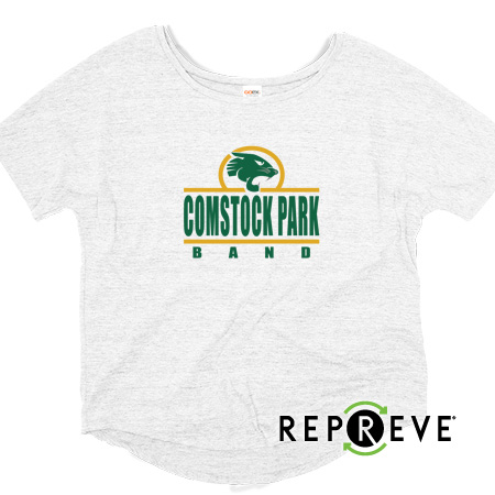 CP Band Ladies Triblend Flowy Tee - Image 10