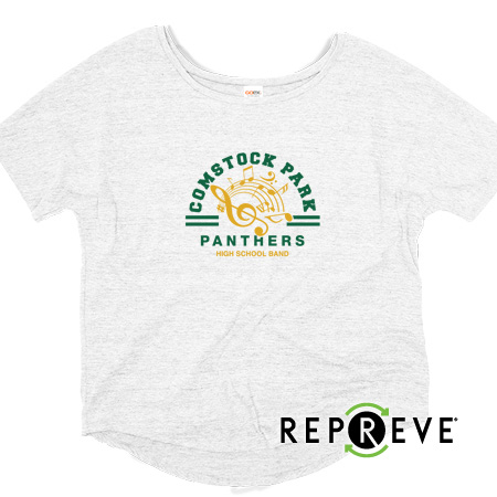 CP Band Ladies Triblend Flowy Tee