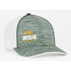 Alternative view of CP Band Fitted Heather Trucker Mesh