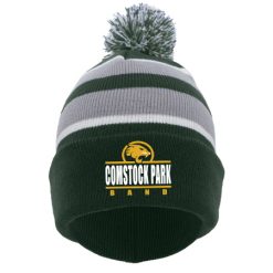 CP Band KNIT FOLD OVER POM-POM BEANIE